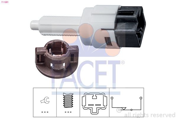 FACET 7.1281: Piduritulelüliti Made in Italy - OE Equivalent