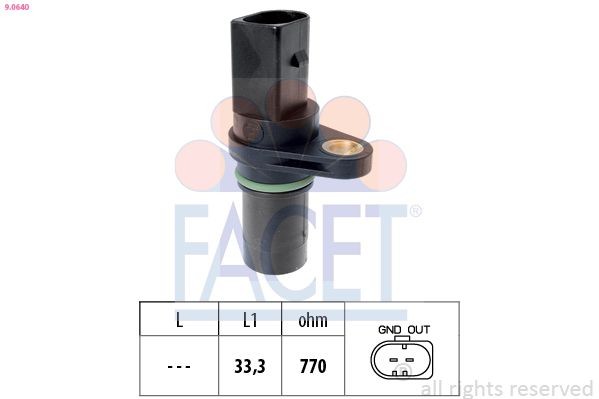 FACET 9.0640: Andur, väntvõll Made in Italy - OE Equivalent