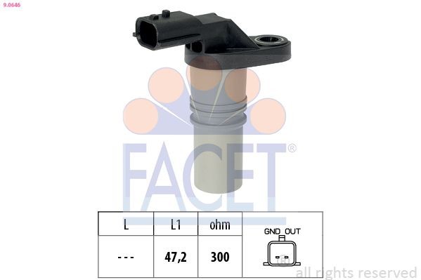 FACET 9.3001: Detonatsiooniandur Made in Italy - OE Equivalent