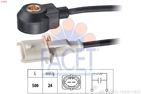 FACET 9.3030: Detonatsiooniandur Made in Italy - OE Equivalent