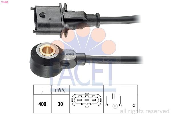 FACET 9.3066: Detonatsiooniandur Made in Italy - OE Equivalent