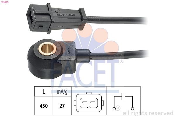 FACET 9.3075: Detonatsiooniandur Made in Italy - OE Equivalent
