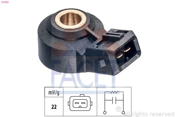 FACET 9.3234: Detonatsiooniandur Made in Italy - OE Equivalent