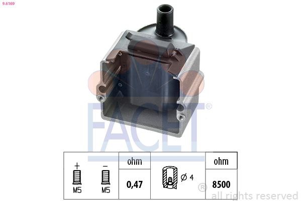 FACET 9.6169: Süütepool Made in Italy - OE Equivalent
