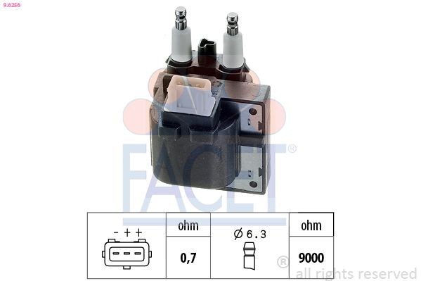 FACET 9.6256: Süütepool Made in Italy - OE Equivalent