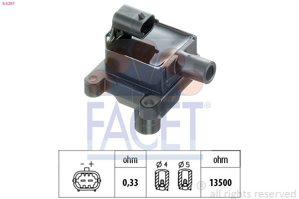 FACET 9.6297: Süütepool Made in Italy - OE Equivalent