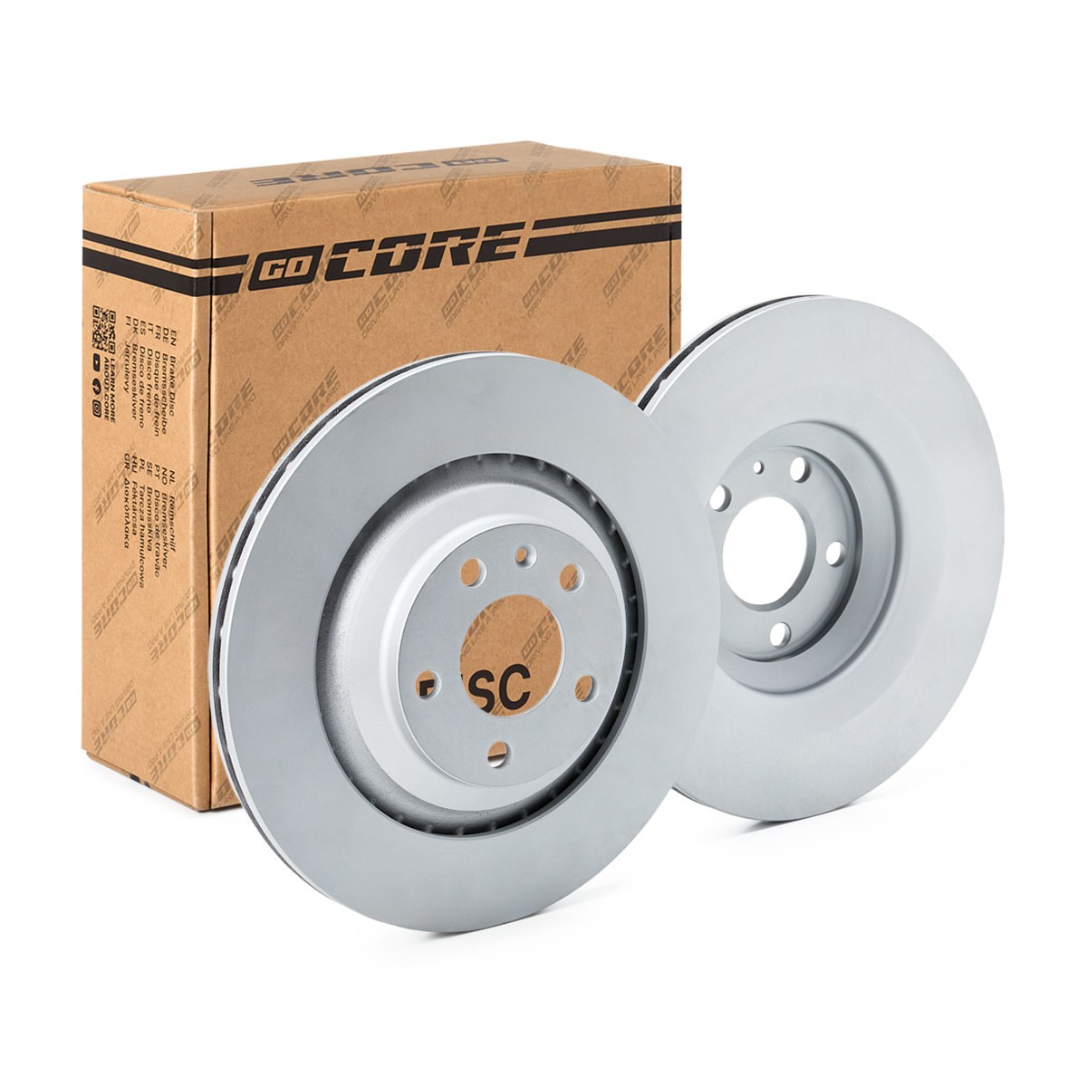 goCORE GCH20481: Piduriketas Ø: 329,9mm, õhutusega, Ø: 329,9mm, kaetud, koos kruvidega