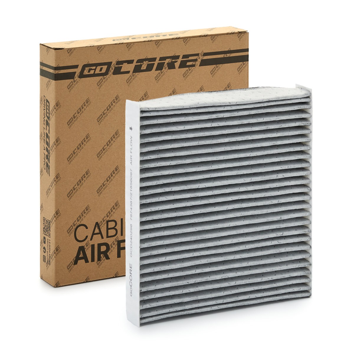 goCORE GCD240298: Filtro abitacolo Filtro al carbone attivo, Filtro materiale in sospensione (HEPA)