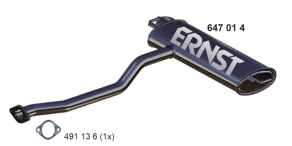 ERNST 647014: Lõppsummuti 1060mm