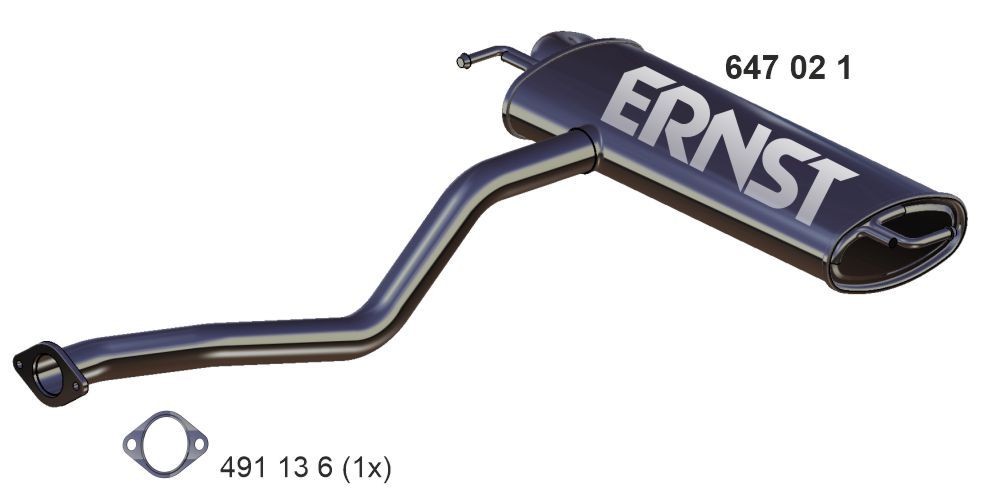 ERNST 647021: Lõppsummuti 1070mm