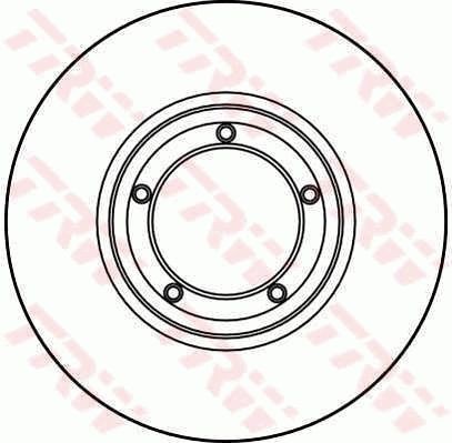 TRW DF1618: Disque de frein Ø: 271mm, ventilé, Ø: 271mm