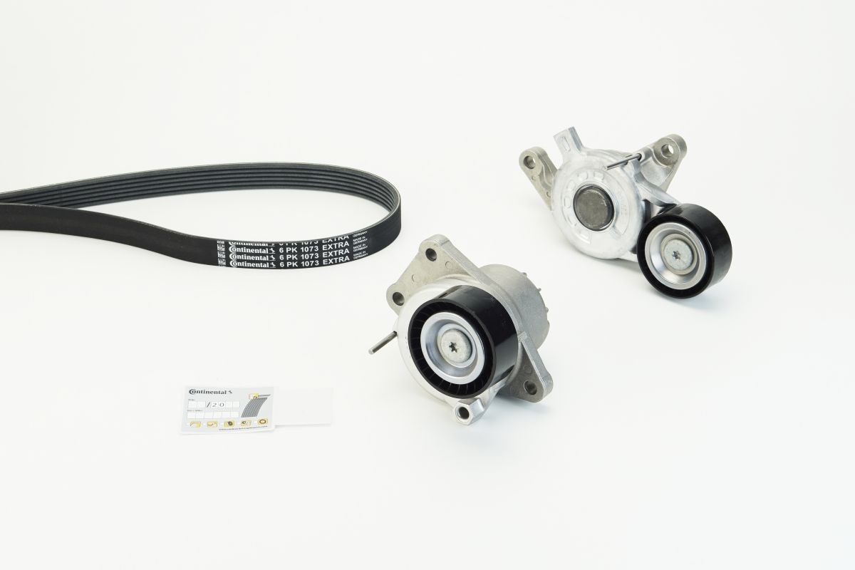 CONTITECH 6PK1073 EXTRA K1: Set curea transmisie cu caneluri