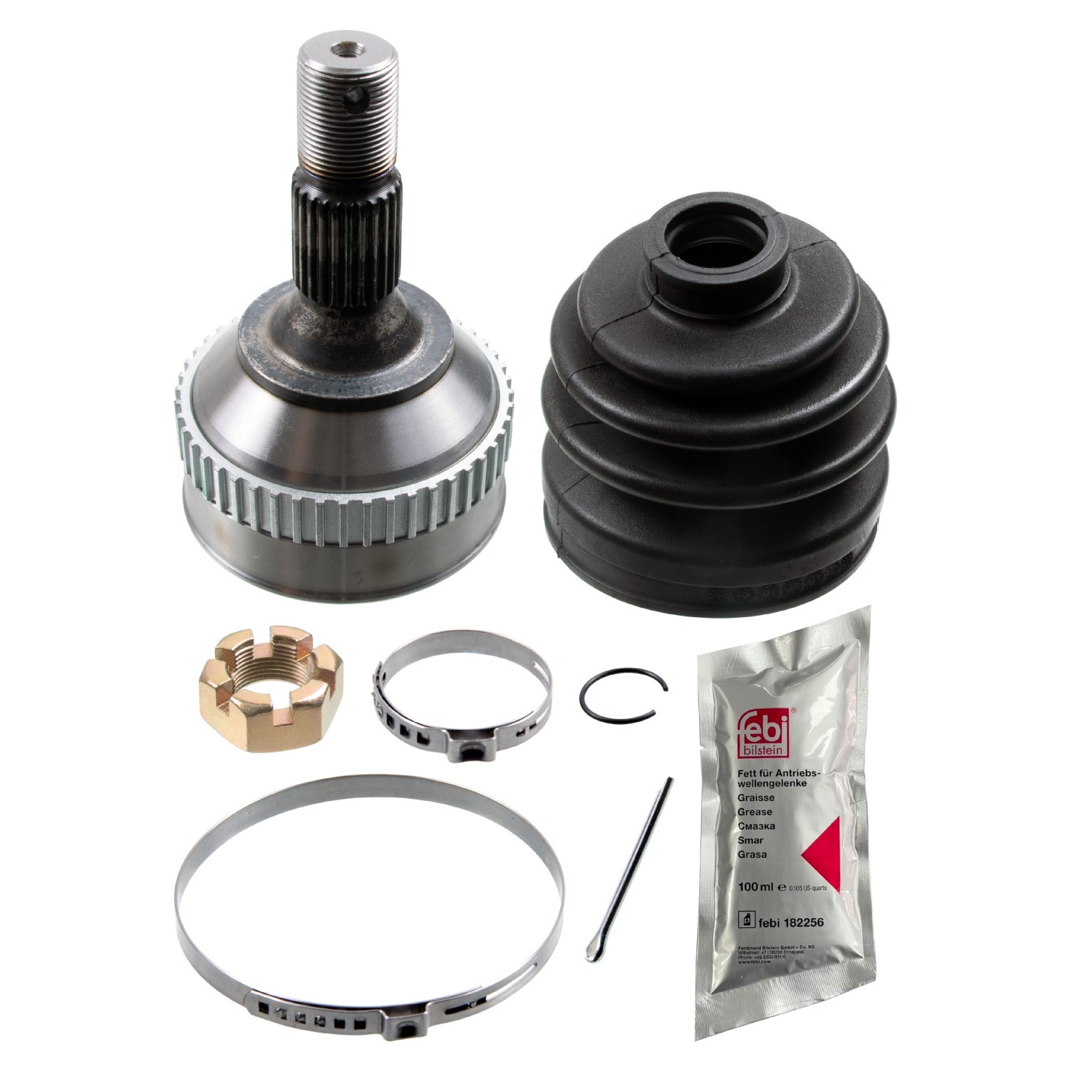 FEBI BILSTEIN 186050: Set articulatie, planetara spre roata, Axa fata stanga