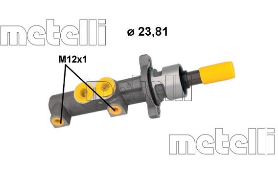 METELLI 05-1301: Pompa centrala, frana