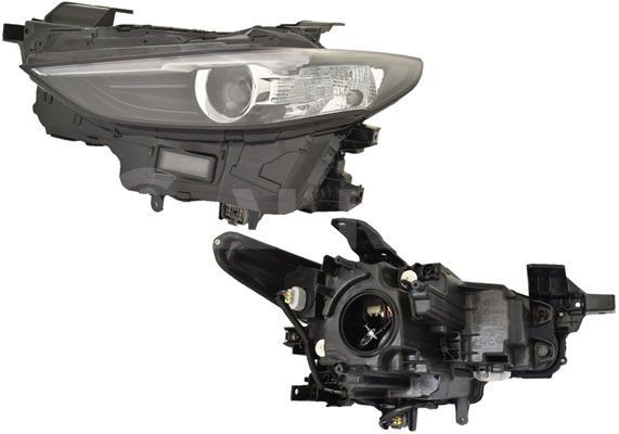 ALKAR 2735652: Predné svetlo vlavo, LED, W21/5W, s elektromotorom
