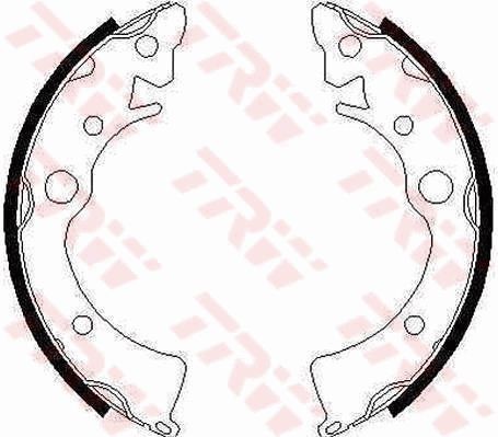 TRW GS6210: Piduriklotside komplekt
