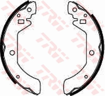 TRW GS8111: Set saboti frana