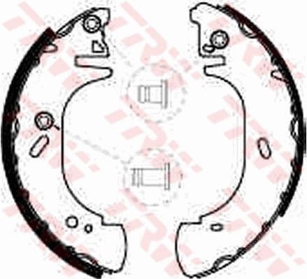 TRW GS8540: Set saboti frana