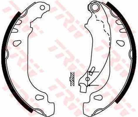TRW GS8669: Piduriklotside komplekt