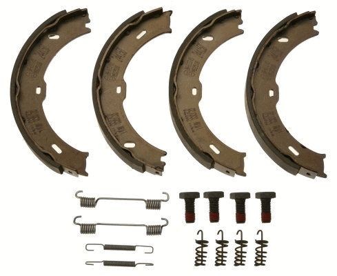 TRW GS8758: Set saboti frana, frana de mana