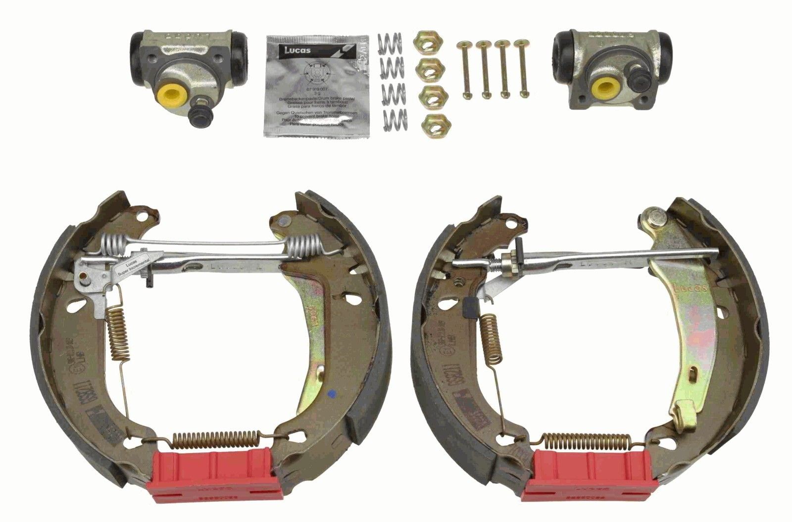 TRW GSK1019: Set frana, frana tambur cu cilindru receptor frâna Superkit