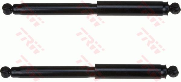 TRW JGE207T: Amortisseur Essieu arrière, Pression de gaz, Amortisseur télescopique TWIN