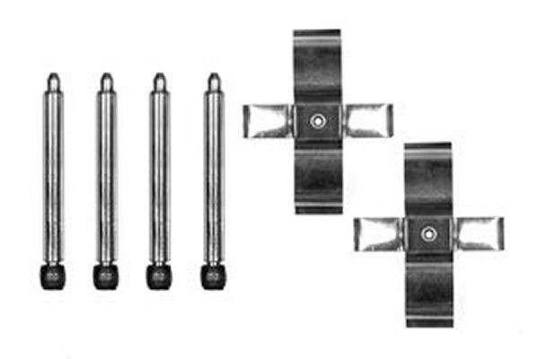 TRW PFK379: Set accesorii, placute frana