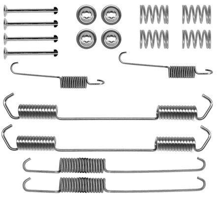 TRW SFK254: Set accesorii, sabot de frana