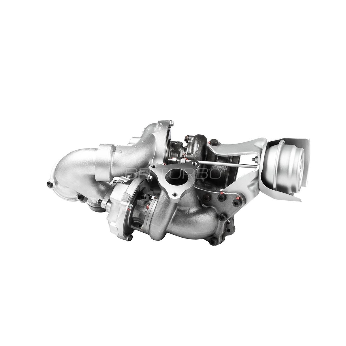 BR Turbo 4917701514RSG: Turbocharger REMANUFACTURED TURBOCHARGER WITH GASKET KIT incl. Magnetische koppeling