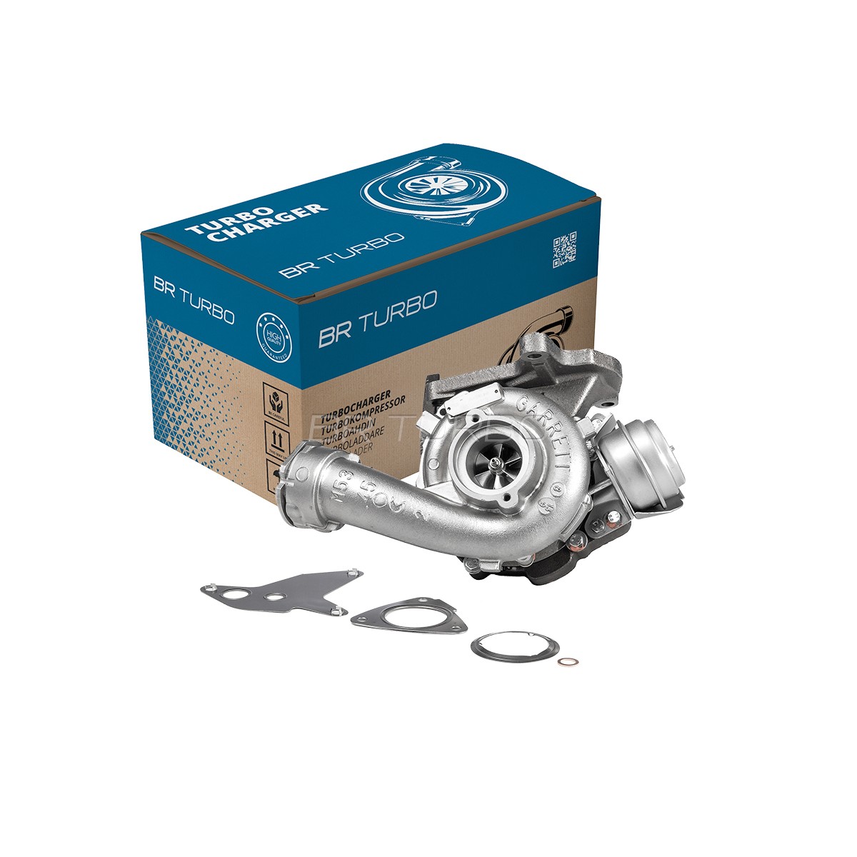 BR Turbo 760698-5001RSG: Turbocompresseur REMANUFACTURED TURBOCHARGER WITH GASKET KIT y compris Jeu de joints d’étanchéité