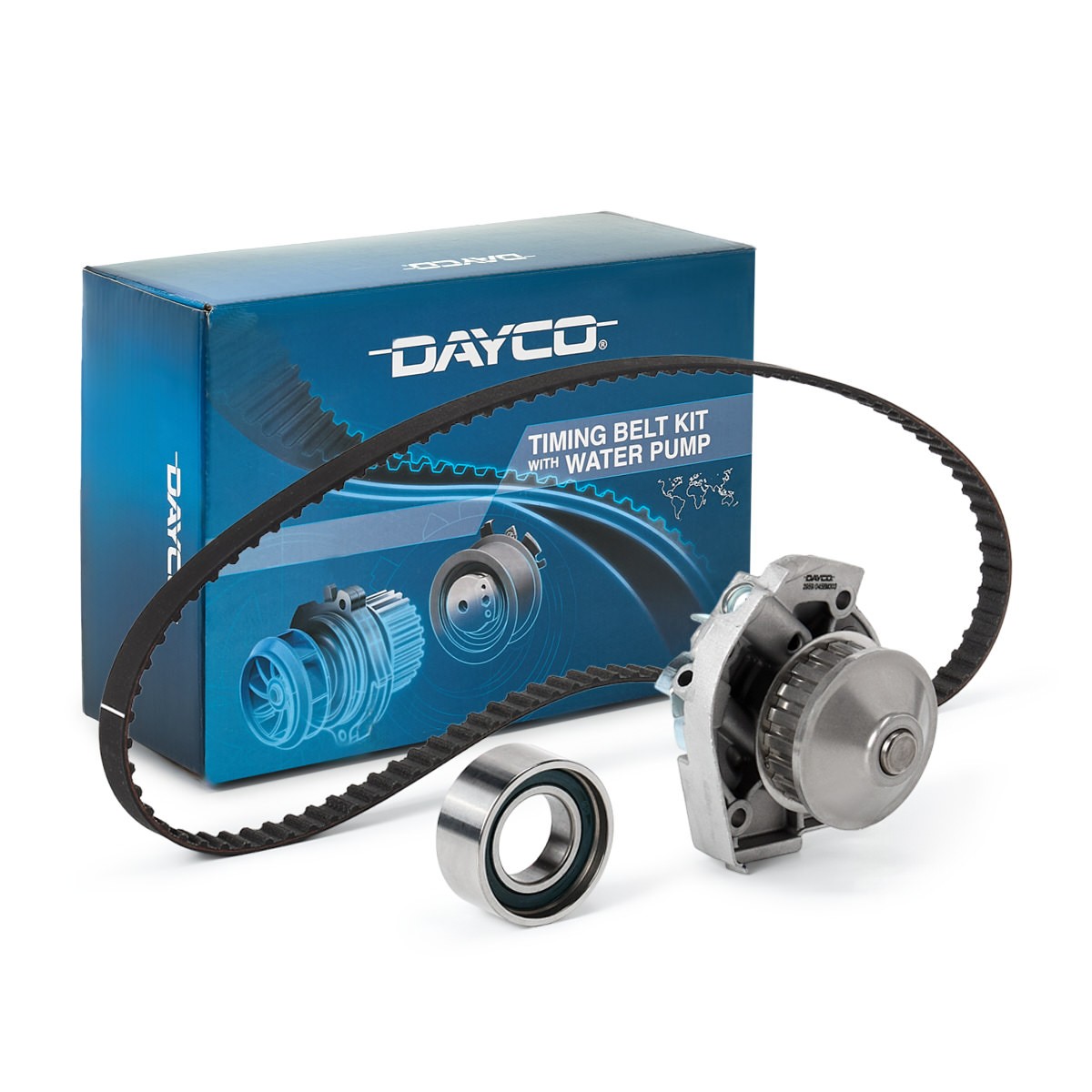DAYCO KTBWP1840: Veepump + hammasrihmakomplekt