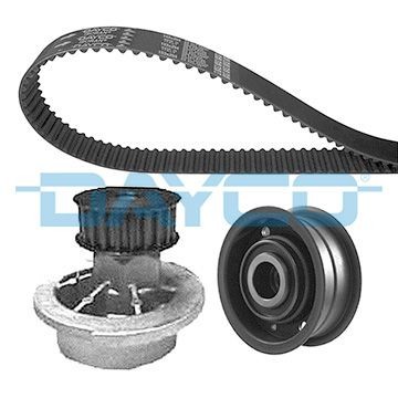 DAYCO KTBWP2130: Veepump + hammasrihmakomplekt