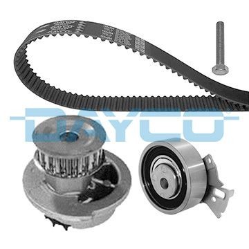 DAYCO KTBWP2210: Veepump + hammasrihmakomplekt
