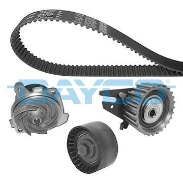 DAYCO KTBWP3310: Veepump + hammasrihmakomplekt