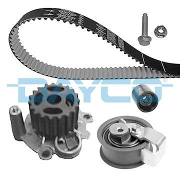DAYCO KTBWP3400: Veepump + hammasrihmakomplekt