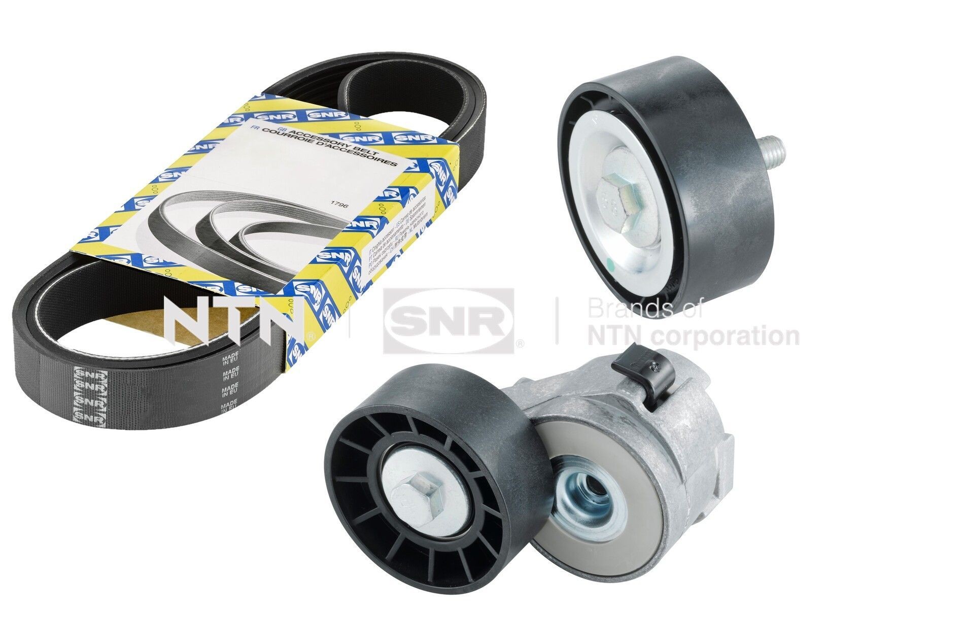 SNR KA858.15: Set curea transmisie cu caneluri