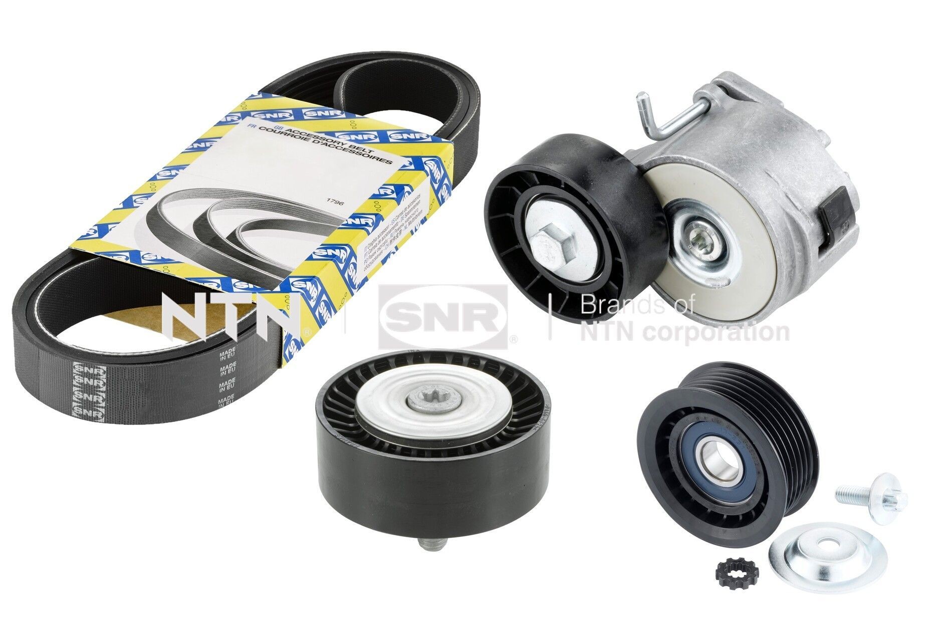 SNR KA860.00: Set curea transmisie cu caneluri