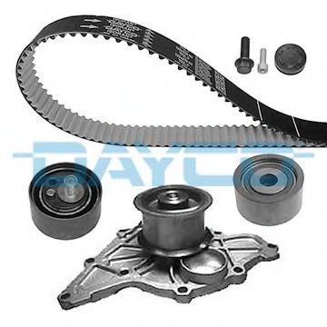 DAYCO KTBWP3670: Veepump + hammasrihmakomplekt