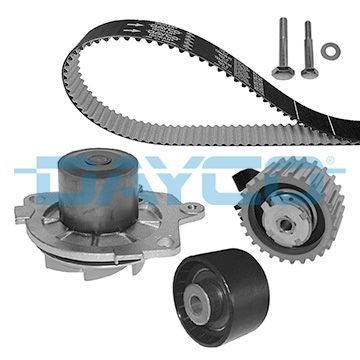 DAYCO KTBWP4580: Veepump + hammasrihmakomplekt