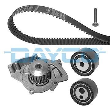 DAYCO KTBWP4920: Veepump + hammasrihmakomplekt