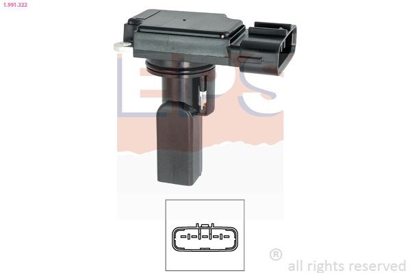 EPS 1.991.322: Õhumassimõõtja Made in Italy - OE Equivalent