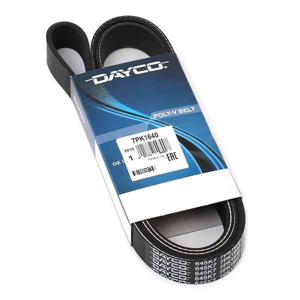 DAYCO 7PK1640: Soonrihm 1640,0mm, Ribide arv: 7