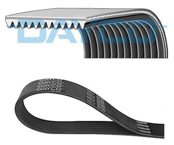 DAYCO 12PK1814HD: Curea transmisie cu caneluri 1814,0mm, Numar nervuri: 12
