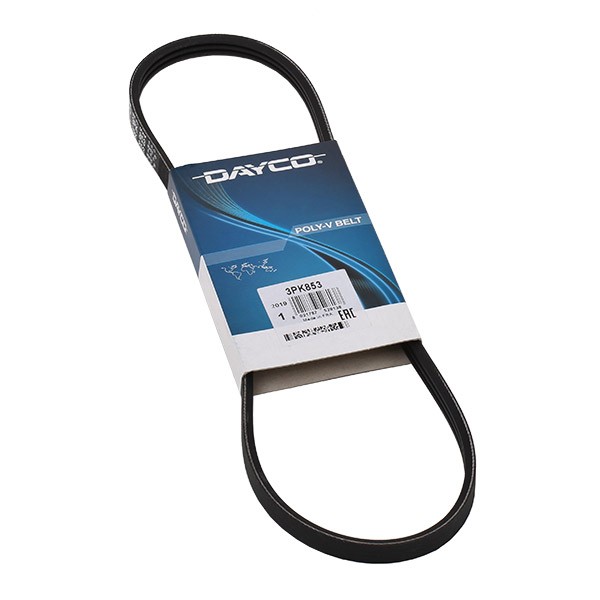 DAYCO 3PK853: Soonrihm 853,0mm, Ribide arv: 3