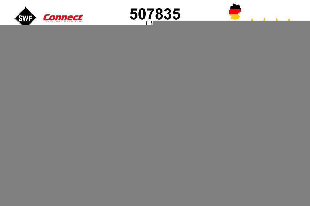 SWF 507835: Essuie-glace CONNECT MADE IN GERMANY avant, 600mm
