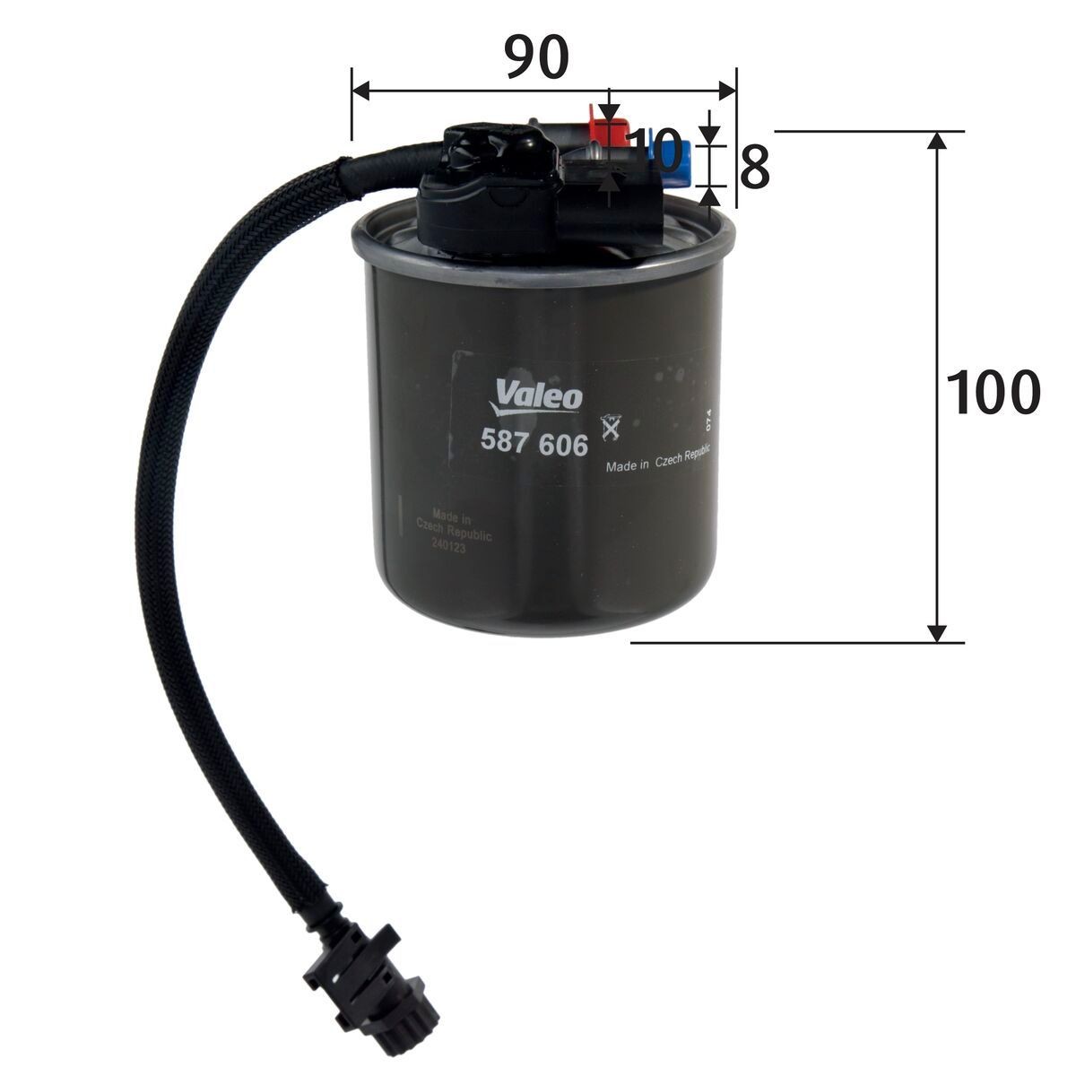 VALEO 587606: Filtre à carburant