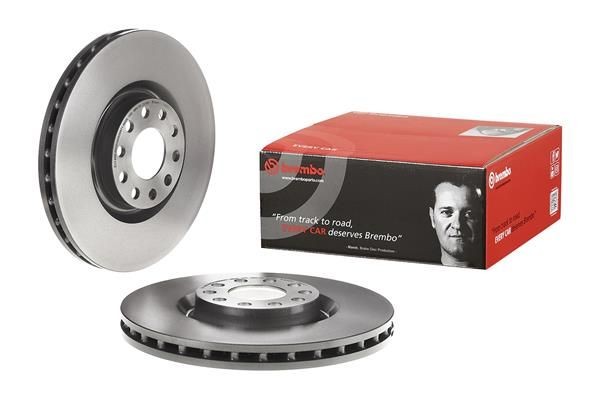 BREMBO 08.E958.11: Disc de frână PRIME LINE - UV Coated Ř: 260mm, plin, Ř: 260mm, acoperit (cu un strat protector)