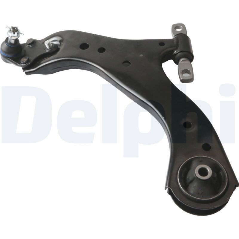 DELPHI TC4611: Bras de suspension Essieu avant gauche, inférieur, Tôle d'acier, avec rotule de suspension