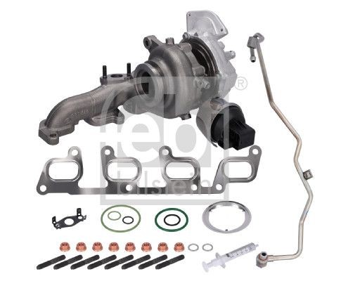 FEBI BILSTEIN 191004: Turbosuflantă Mitsubishi Turbo ProKit NEW cu conducta alimentare ulei, cu set de montaj
