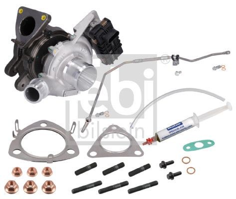FEBI BILSTEIN 192529: Turbina Garrett Turbo ProKit REMAN con condotto afflusso olio, con centralina, con kit di montaggio